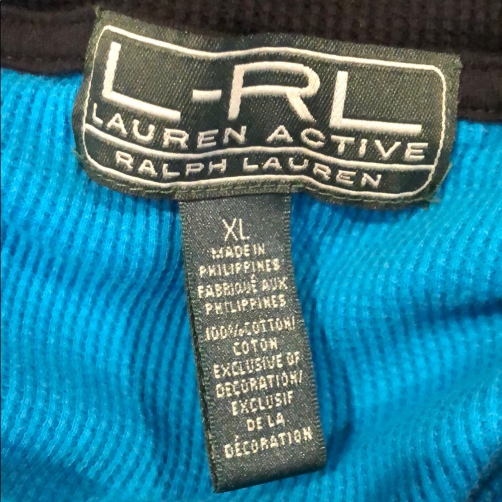 Lauren active 3/4 zip top - Picture 5 of 6